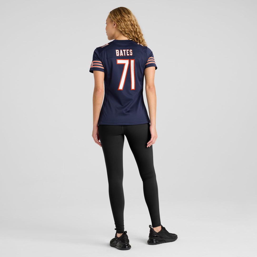 Ryan Bates Chicago Bears Women's Game Jersey - Navy