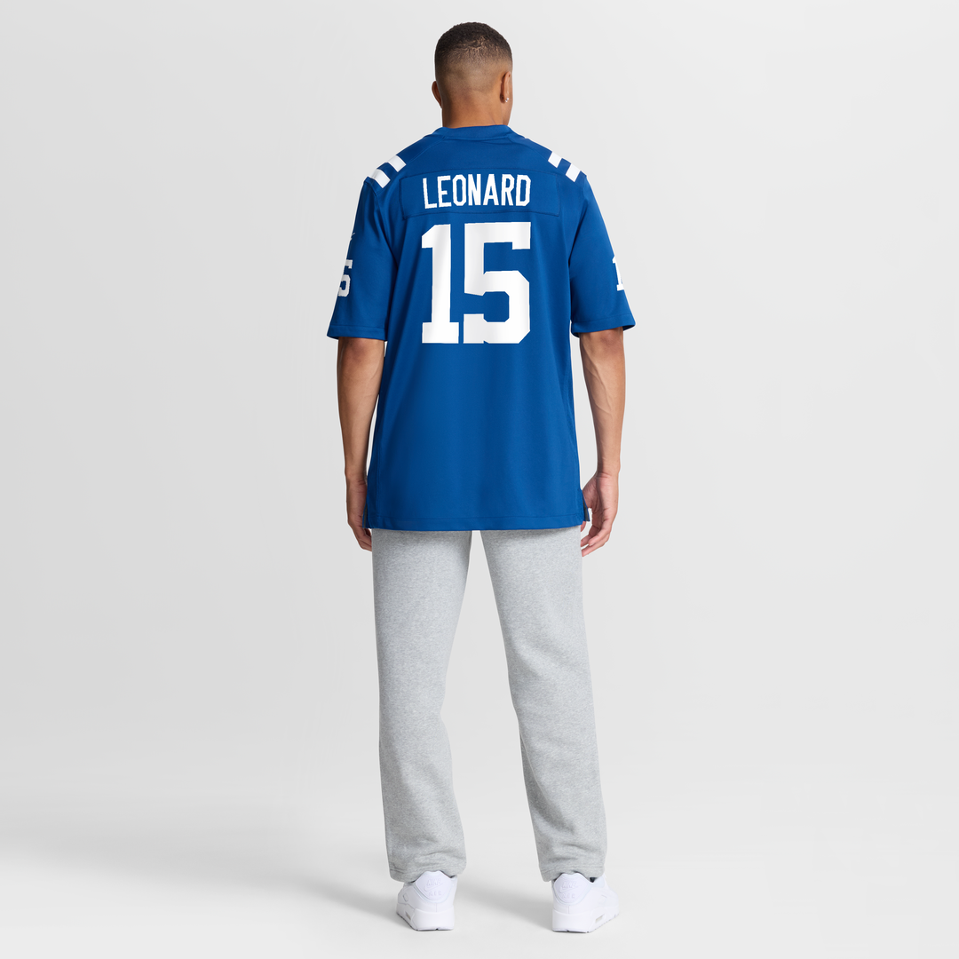 Riley Leonard Indianapolis Colts Team Game Jersey - Royal