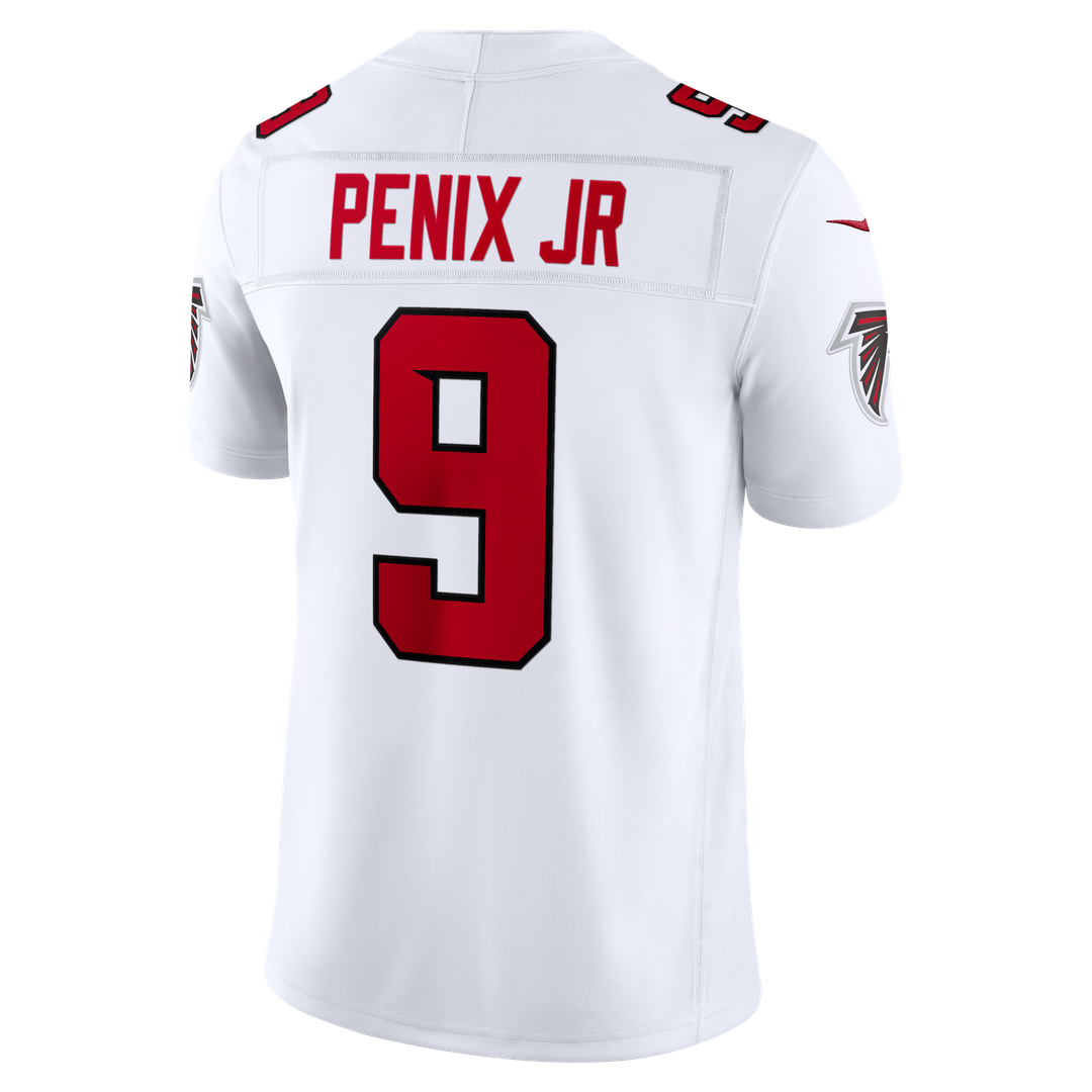 Michael Penix Jr. Atlanta Falcons Vapor F.U.S.E. Stitched Limited Jersey - Red