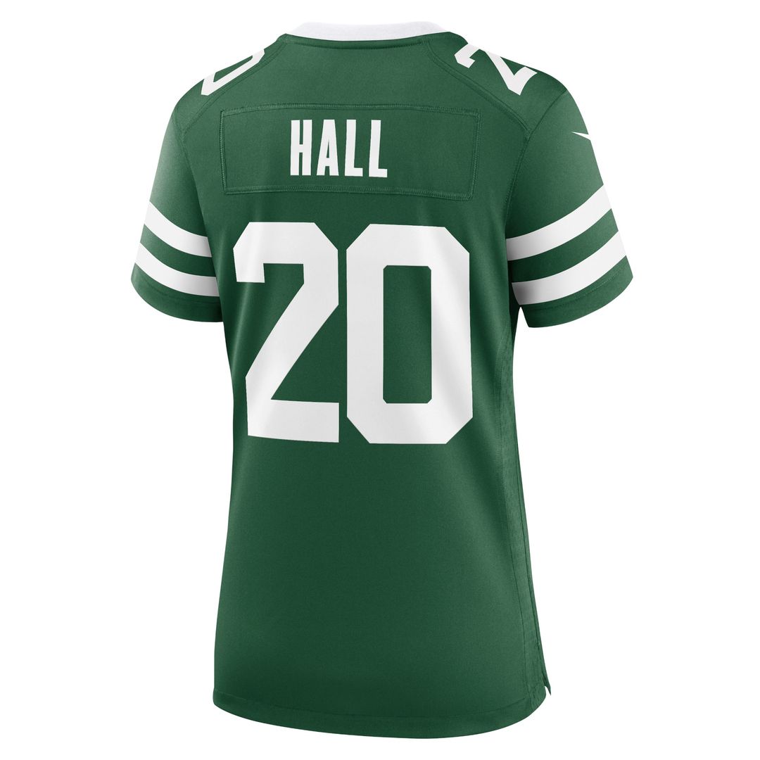 Breece Hall New York Jets Women's Game Jersey - Legacy Green