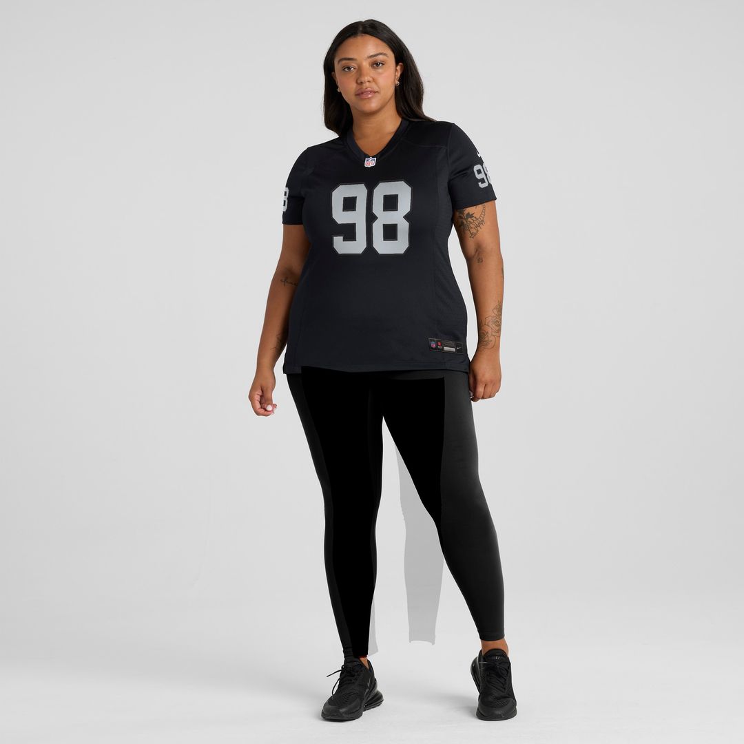 Maxx Crosby Las Vegas Raiders Women's Jersey - Black