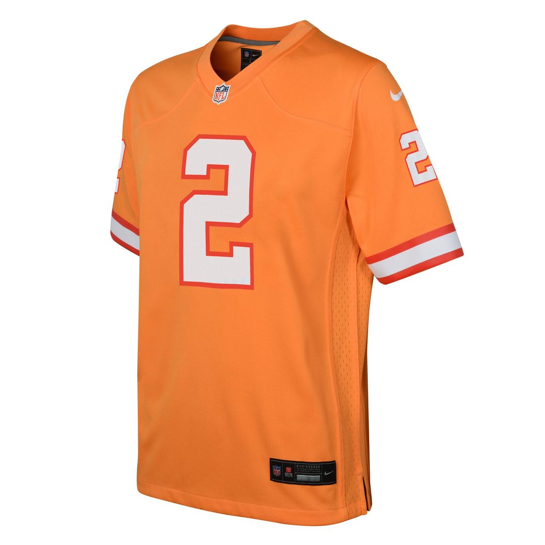 Emeka Egbuka Tampa Bay Buccaneers Youth Team Game Jersey - Red