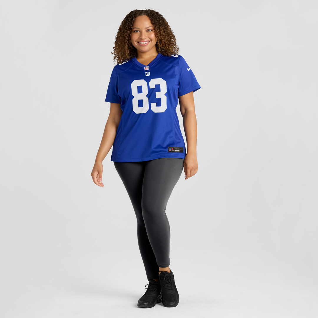 Dalen Cambre New York Giants Women's Team Game Jersey - Royal