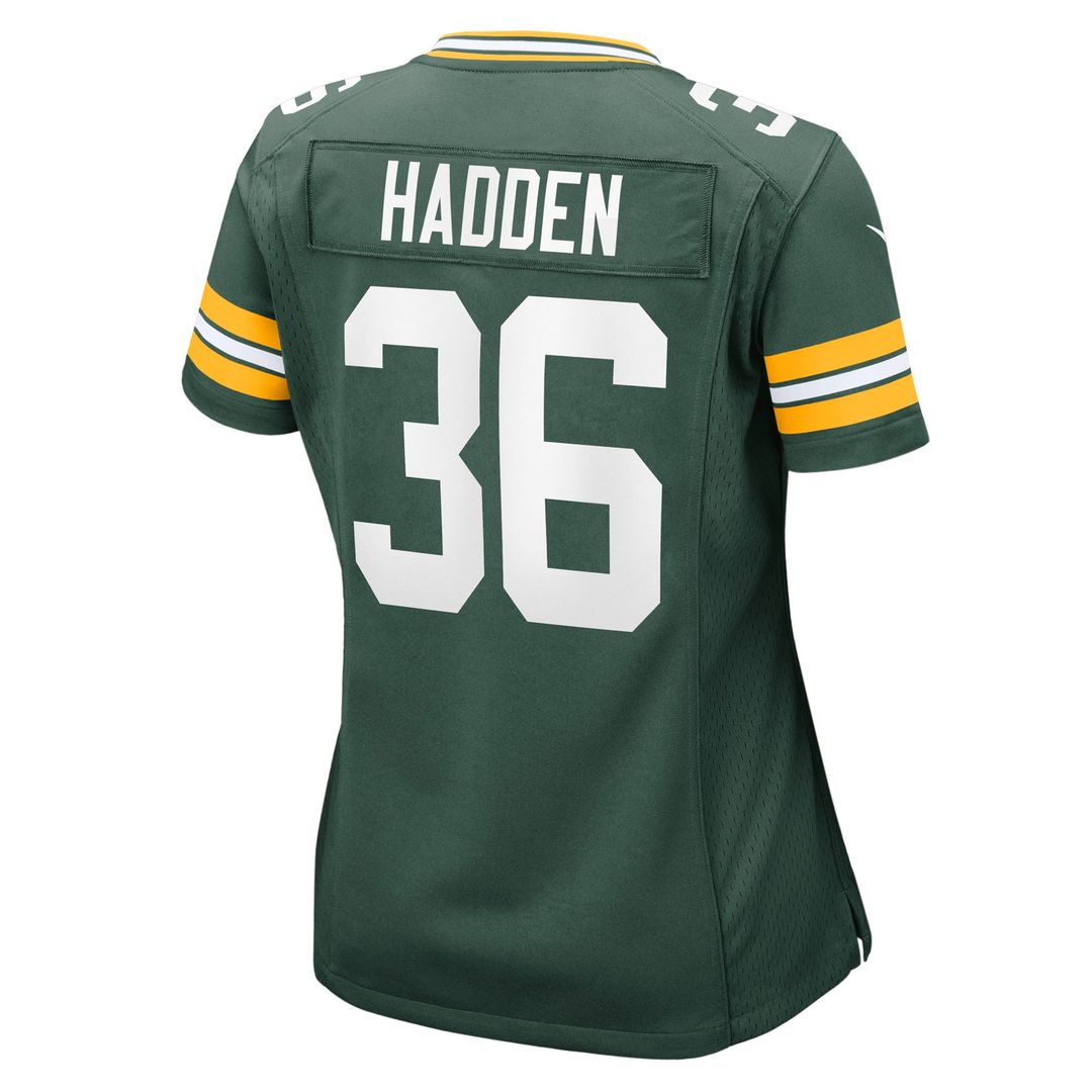 Kamal Hadden Green Bay Packers Women's Team Game Jersey - Green