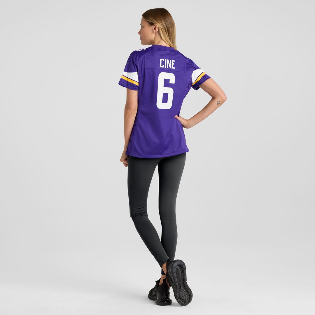 Lewis Cine Minnesota Vikings Women's Game Player Jersey - Purple