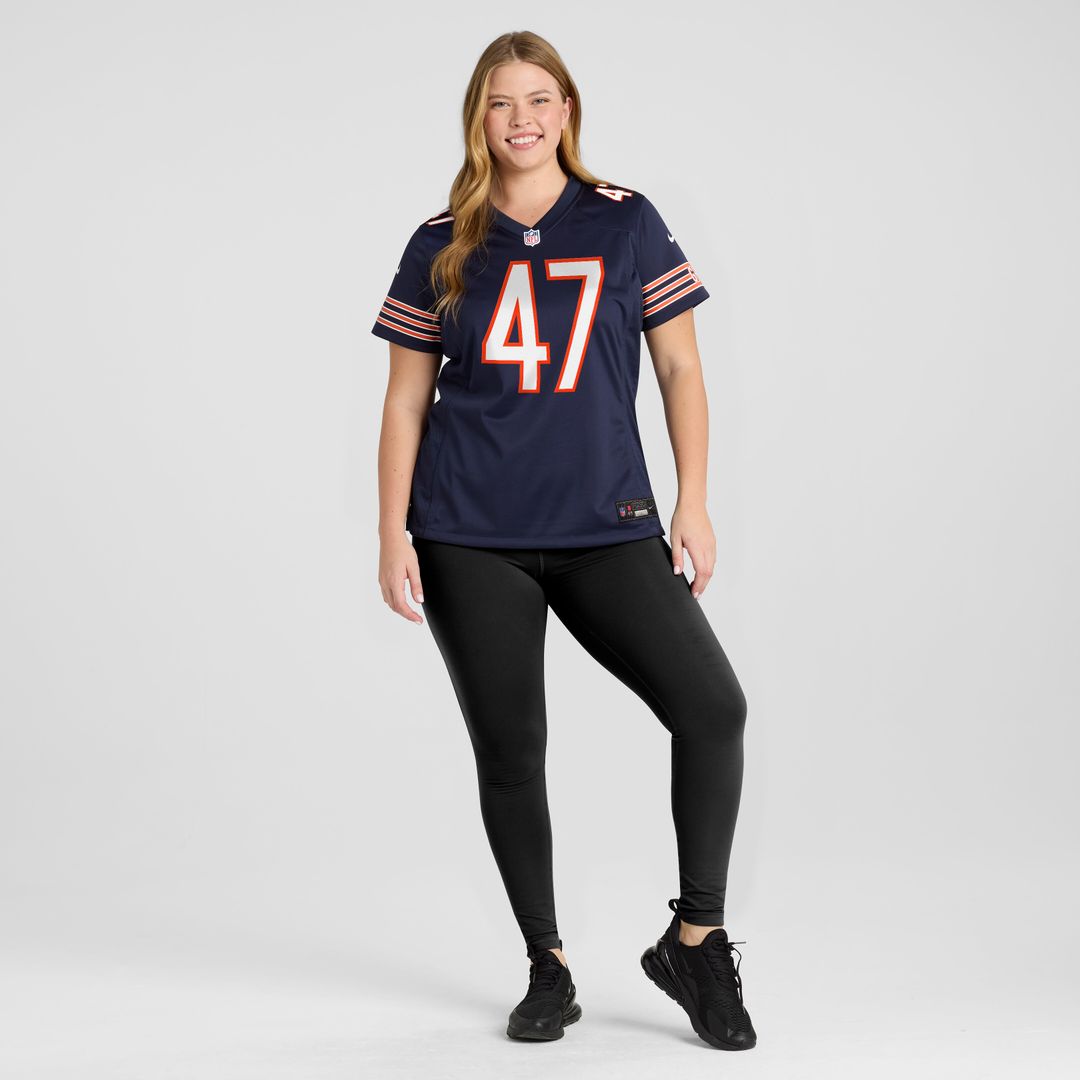 Ruben Hyppolite II Chicago Bears Women's Team Game Jersey - Navy