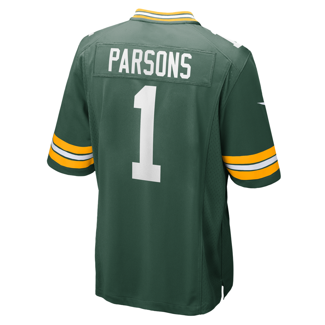 Micah Parsons Green Bay Packers Game Player Jersey - Green