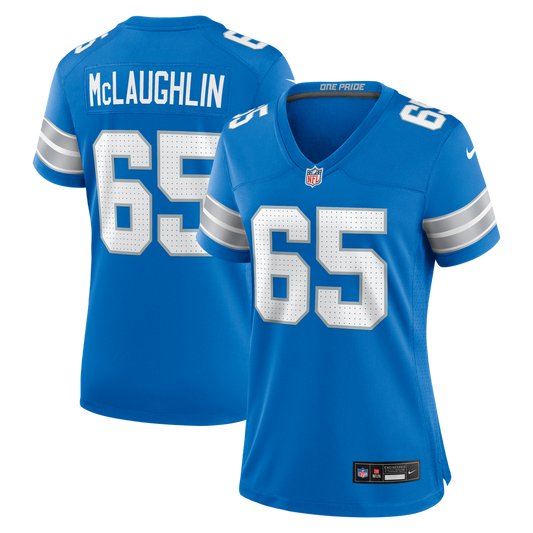 Seth McLaughlin Detroit Lions Women's Team Game Jersey - Blue