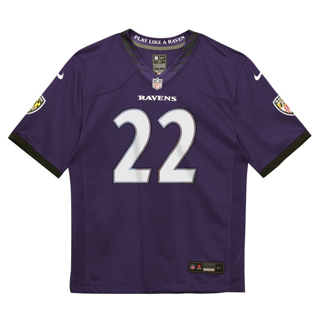 Derrick Henry Baltimore Ravens Toddler Team Game Jersey - Purple