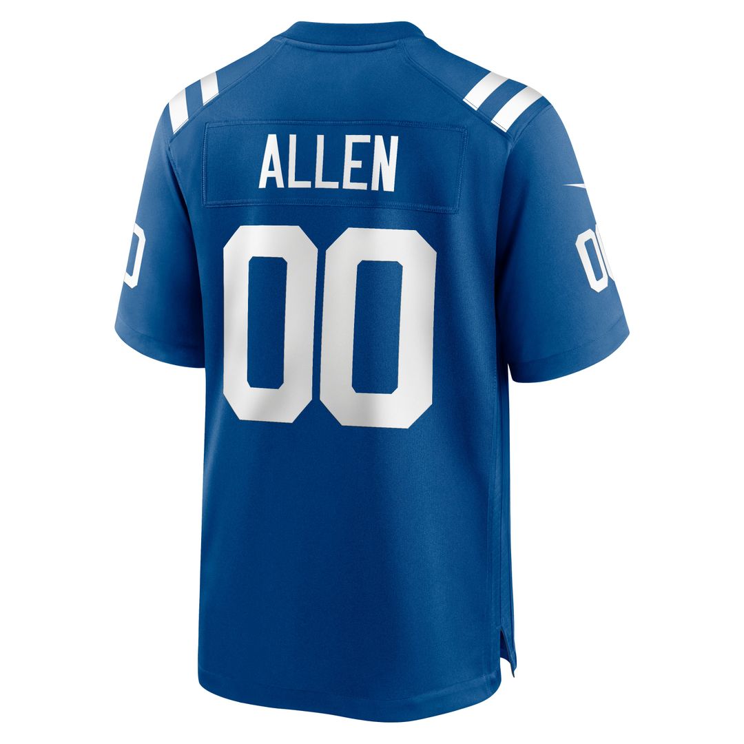CJ Allen Indianapolis Colts Game Jersey - Royal