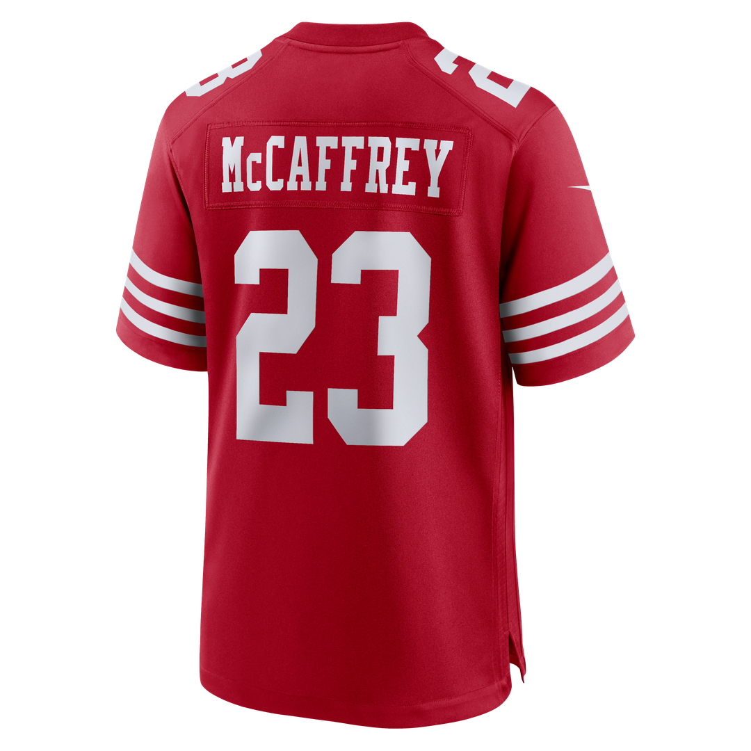 Christian McCaffrey San Francisco 49ers Game Player Jersey - White