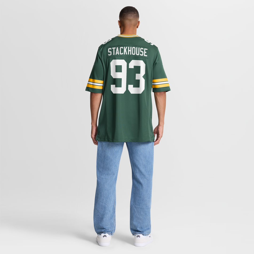Nazir Stackhouse Green Bay Packers Team Game Jersey - Green