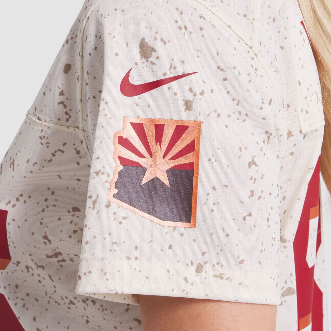 Trey McBride Arizona Cardinals Women's 2025 Rivalries Collection Game Jersey - Natural