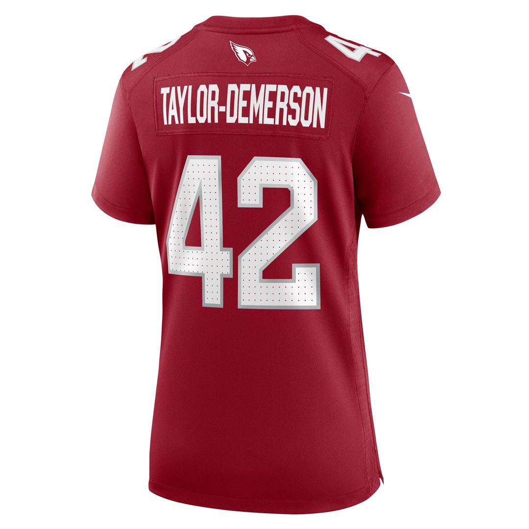 Dadrion Taylor-Demerson Arizona Cardinals Women's Game Jersey - Cardinal