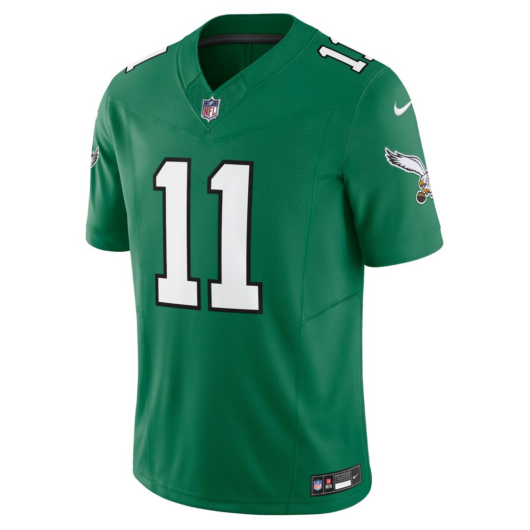 A.J. Brown Philadelphia Eagles Vapor F.U.S.E. Limited Jersey - Kelly Green
