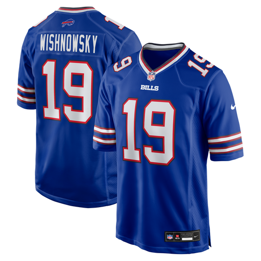 Mitch Wishnowsky Buffalo Bills Team Game Jersey - Royal