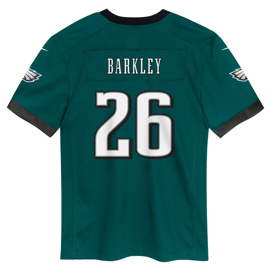 Saquon Barkley Philadelphia Eagles Toddler Game Jersey - Midnight Green