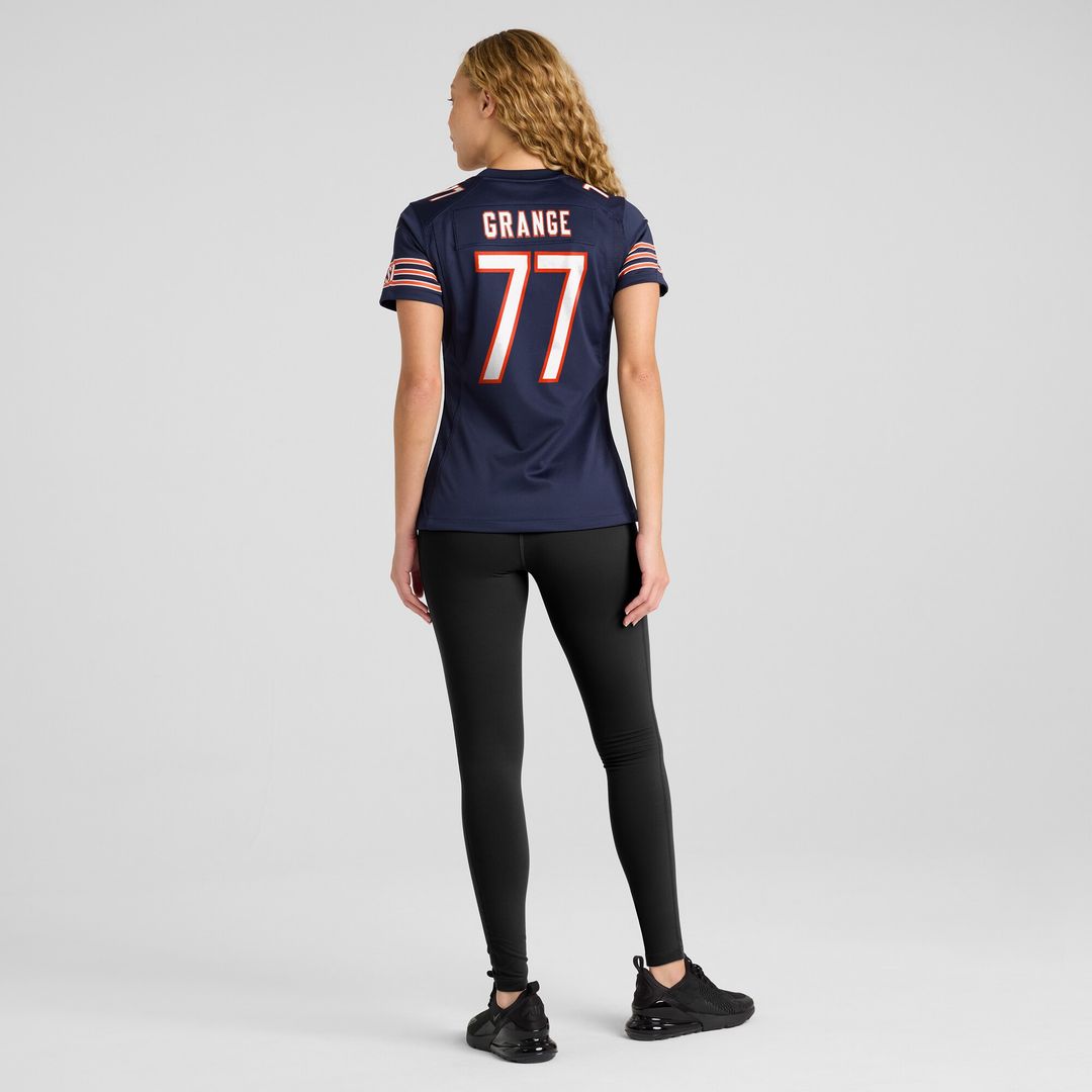 Red Grange Chicago Bears Women's Retired Player Jersey - Navy