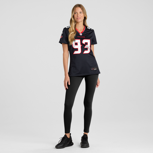 Kayden McDonald Houston Texans Women's Team Game Jersey - Navy