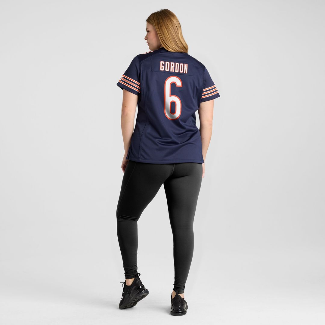 Kyler Gordon Chicago Bears Women's Game Player Jersey - Navy