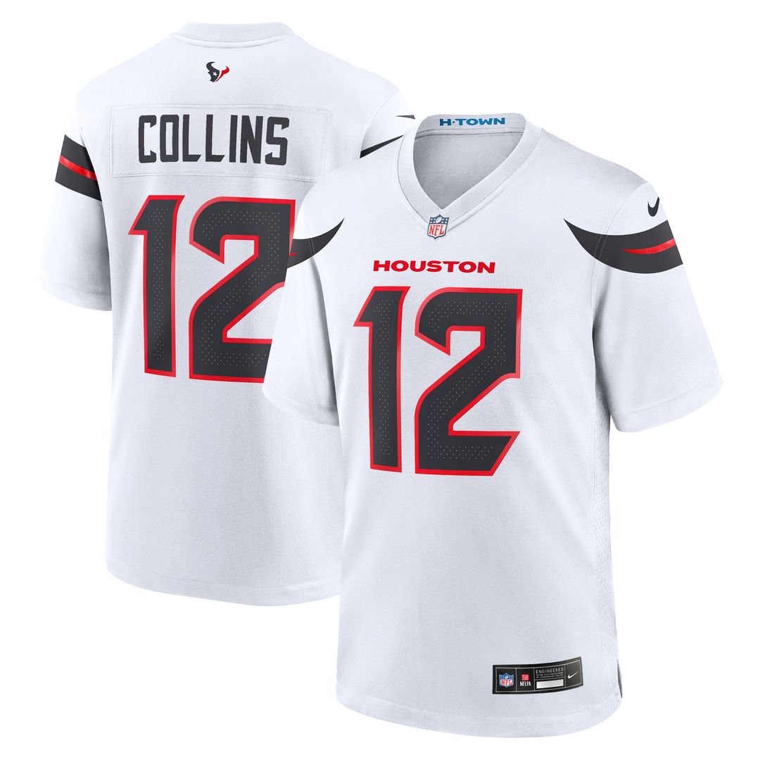 Nico Collins Houston Texans Alternate Game Jersey - Red