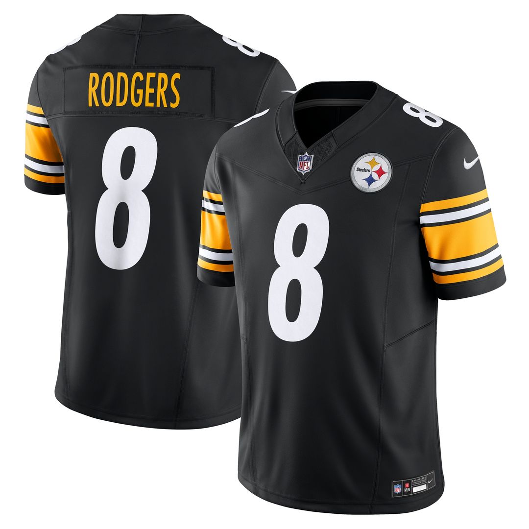 Aaron Rodgers Pittsburgh Steelers Alternate Vapor F.U.S.E. Limited Jersey - Gold