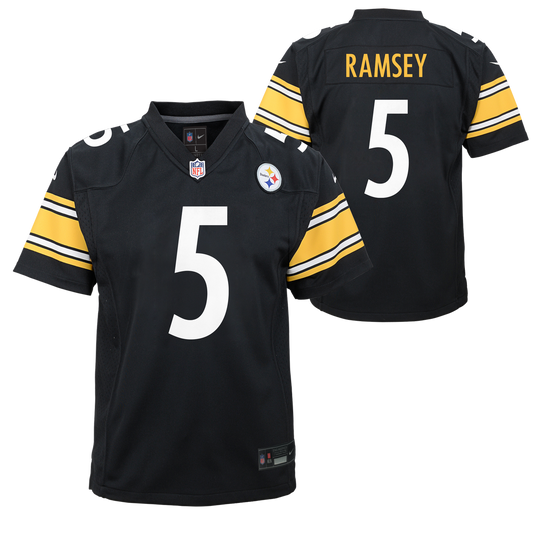 Jalen Ramsey Pittsburgh Steelers Youth Team Game Jersey - Black