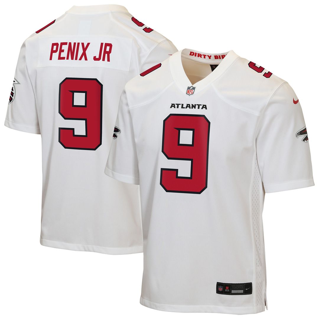 Michael Penix Jr. Atlanta Falcons Youth Game Jersey - Red