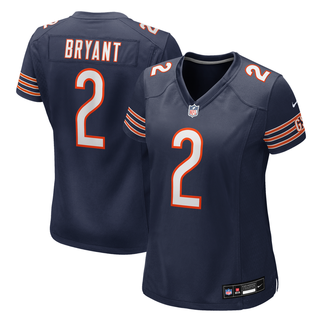 Coby Bryant Chicago Bears Women's Team Game Jersey - Navy