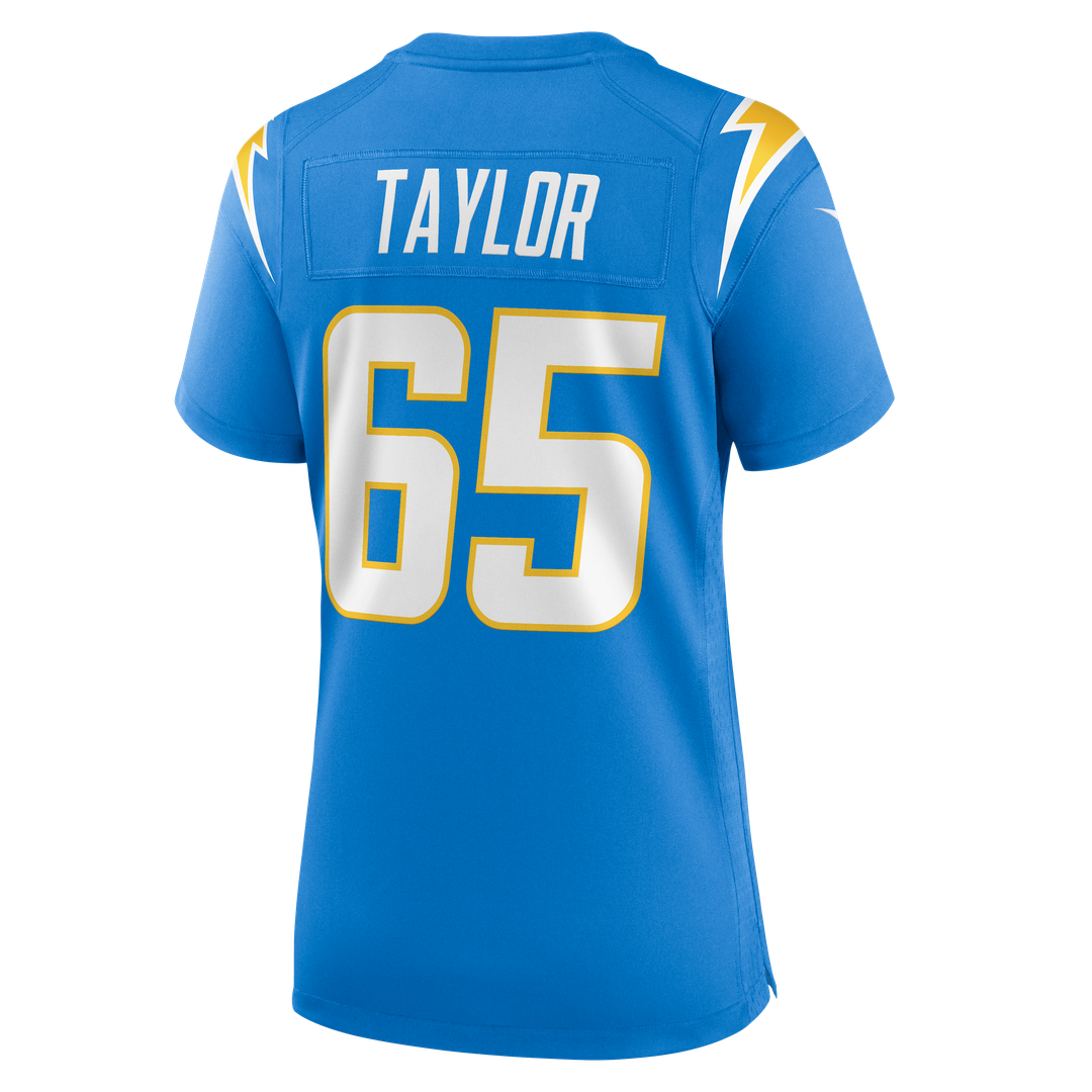 Logan Taylor Los Angeles Chargers Women's Team Game Jersey - Powder Blue