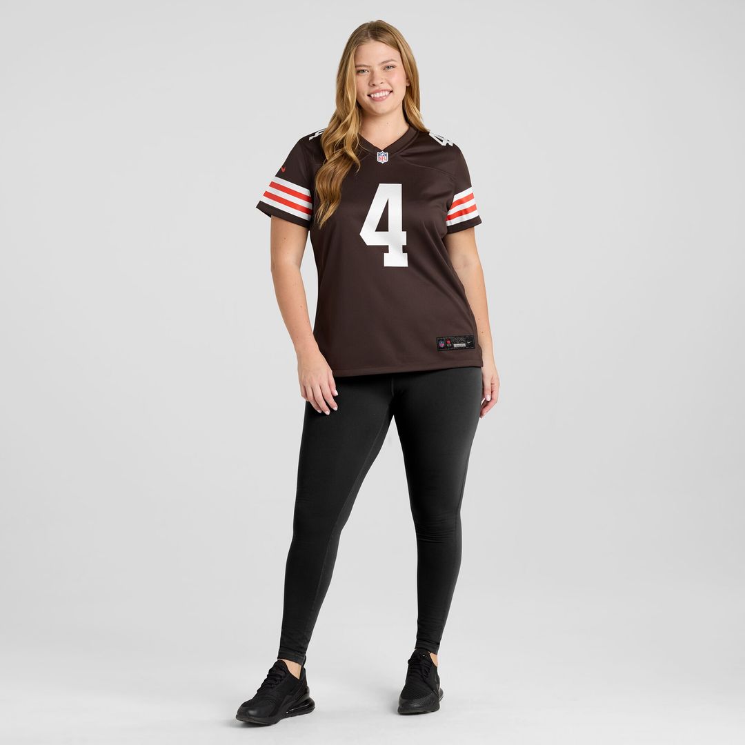 Deshaun Watson Cleveland Browns Women's Player Jersey - Brown