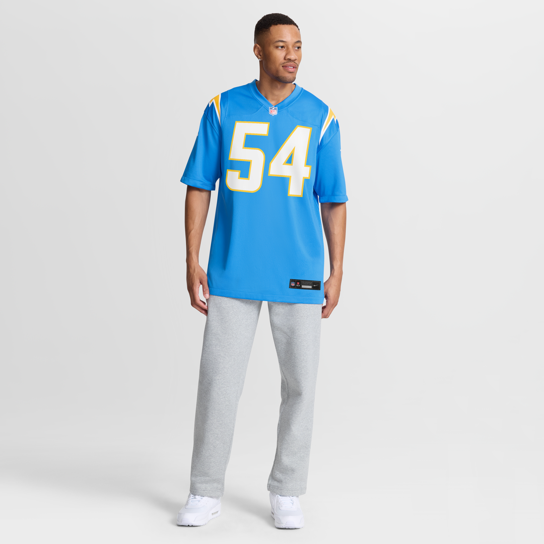 Kyle Kennard Los Angeles Chargers Team Game Jersey - Powder Blue