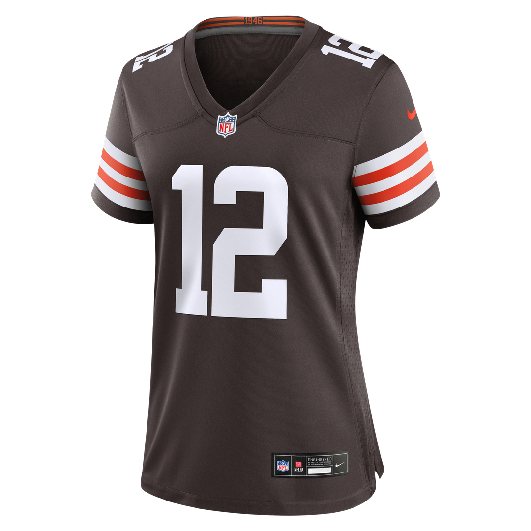 Denzel Boston Cleveland Browns Women's Team Game Jersey - Brown