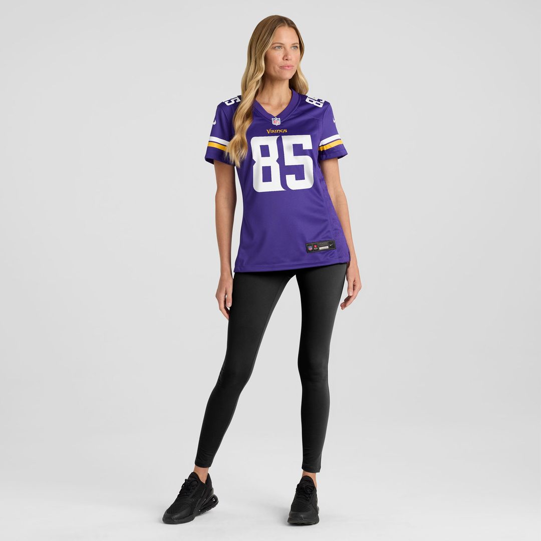 Ben Yurosek Minnesota Vikings Women's Team Game Jersey - Purple