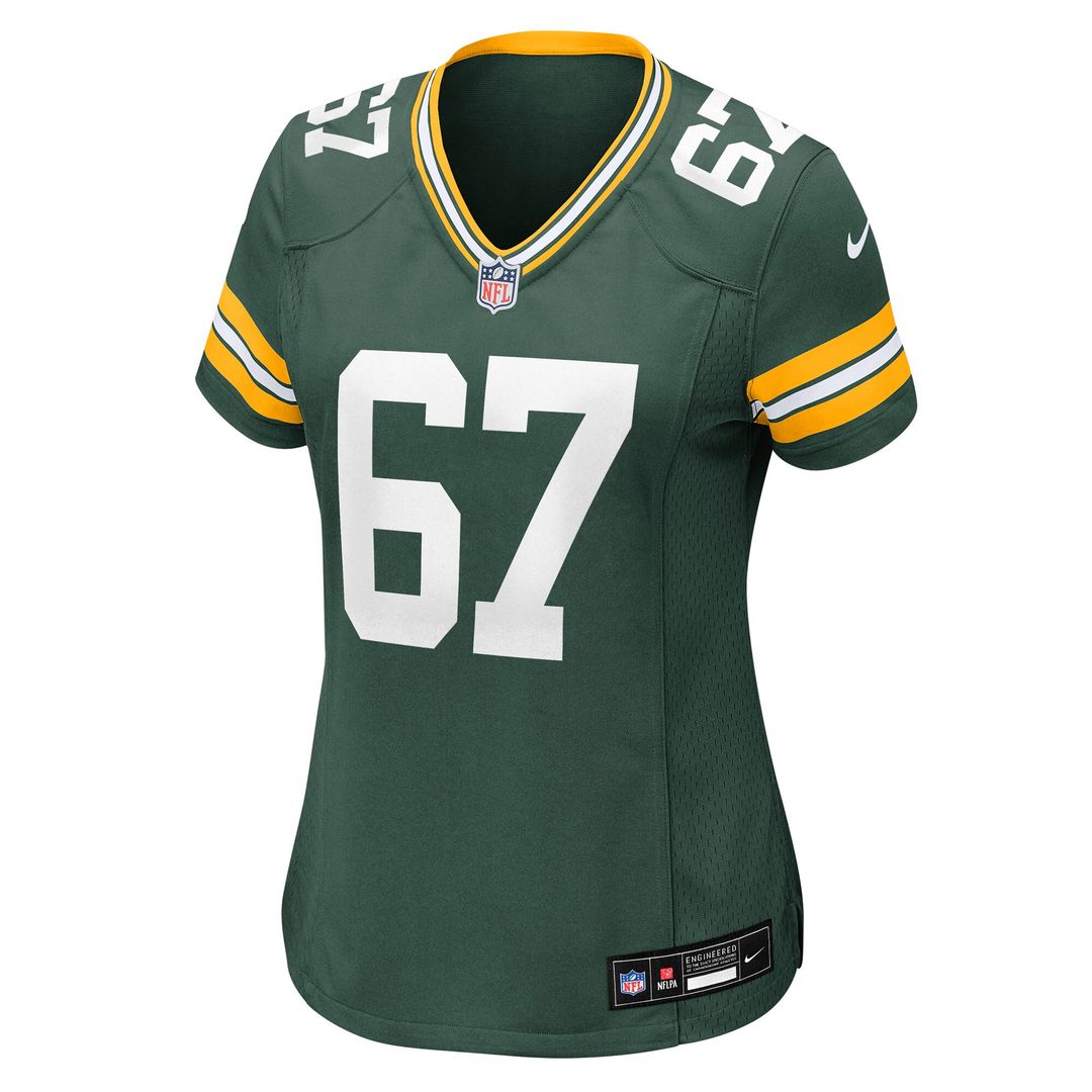Donovan Jennings Green Bay Packers Women's Team Game Jersey - Green
