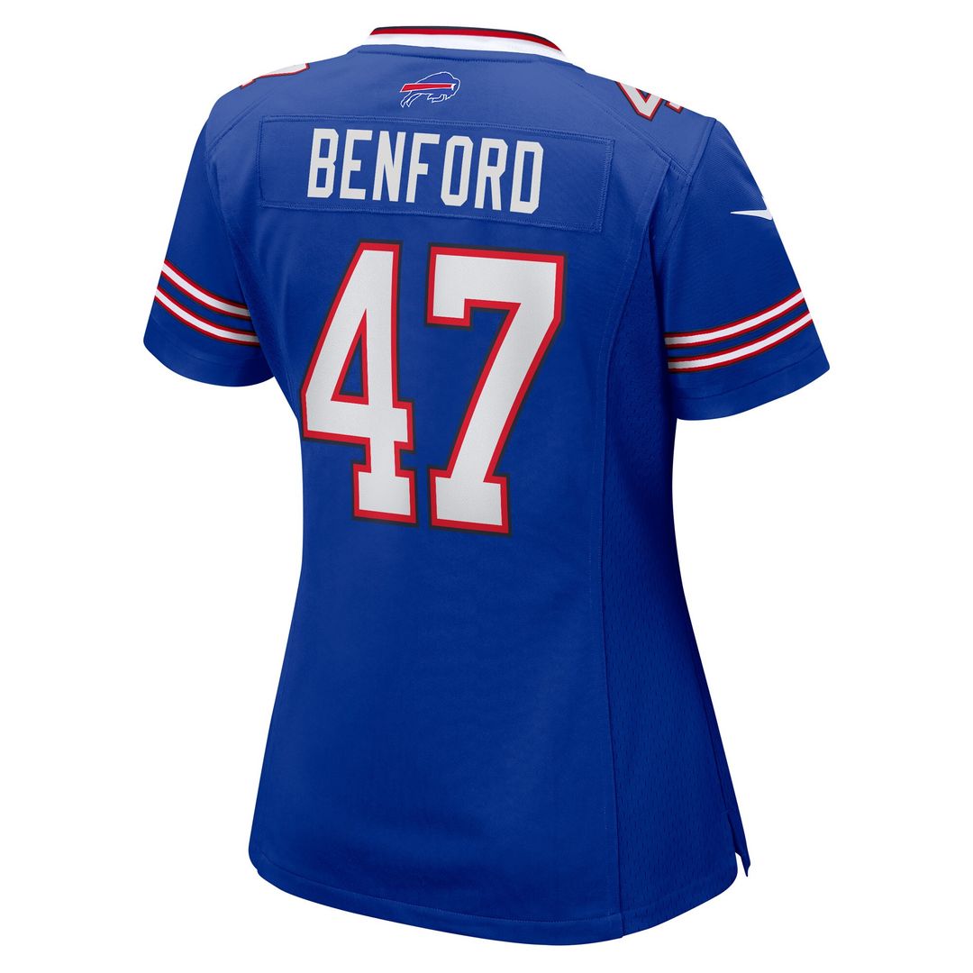Christian Benford Buffalo Bills Women's Game Jersey - Royal