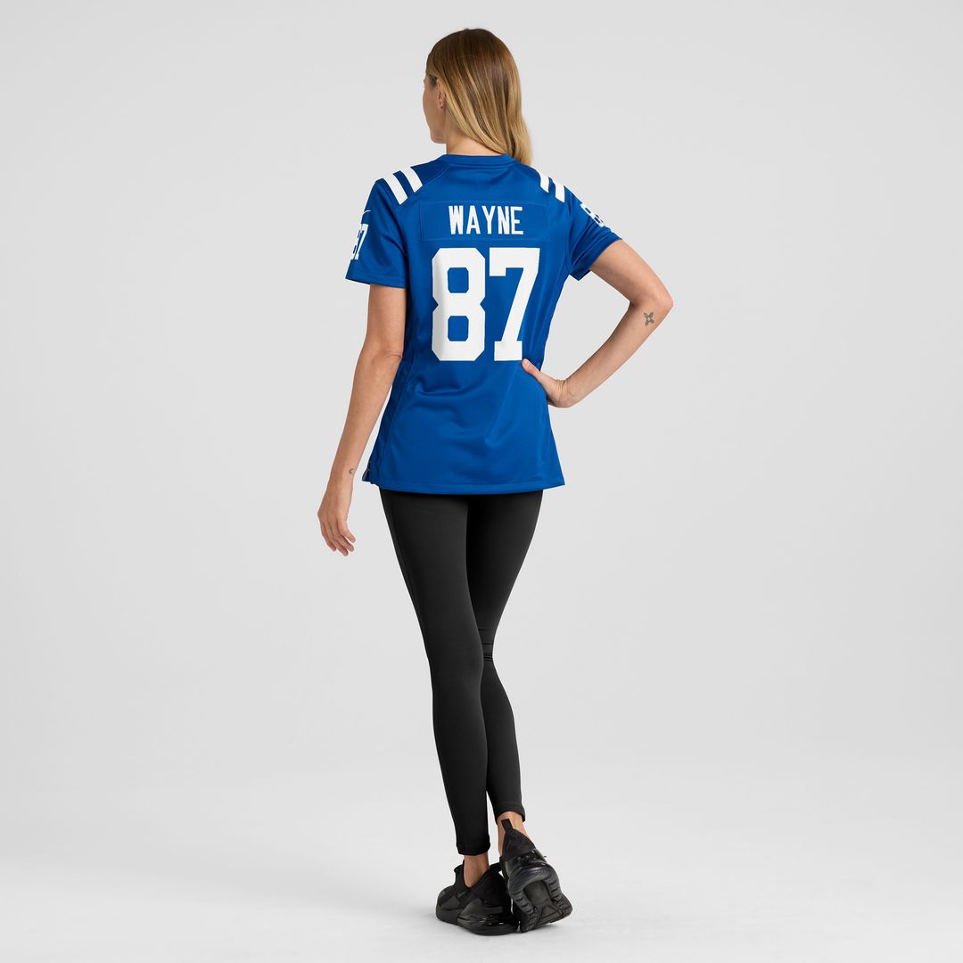 Reggie Wayne Indianapolis Colts Women's Retired Player Game Jersey - Royal