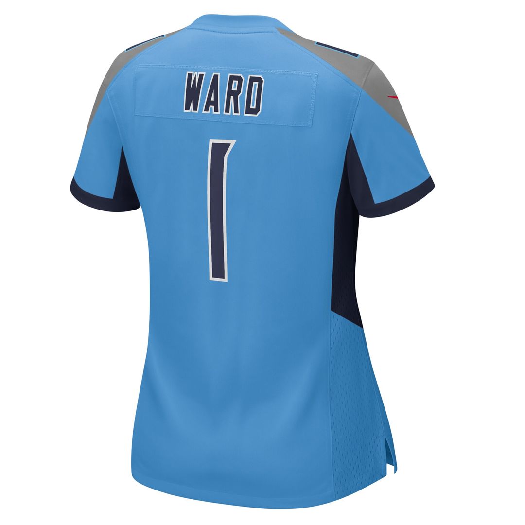 Cameron Ward Tennessee Titans Women's Alternate Game Jersey - Navy