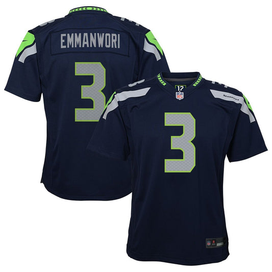 Nick Emmanwori Seattle Seahawks Youth Game Jersey - College Navy