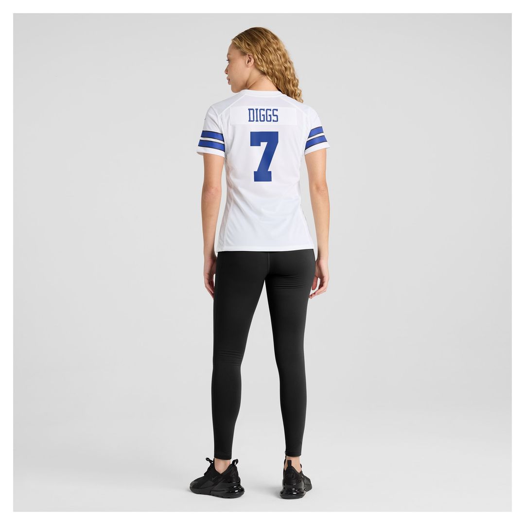 Trevon Diggs Dallas Cowboys Women's Game Jersey - White