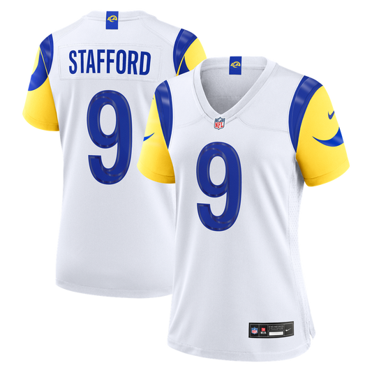 Matthew Stafford Los Angeles Rams Women's Game Jersey - White