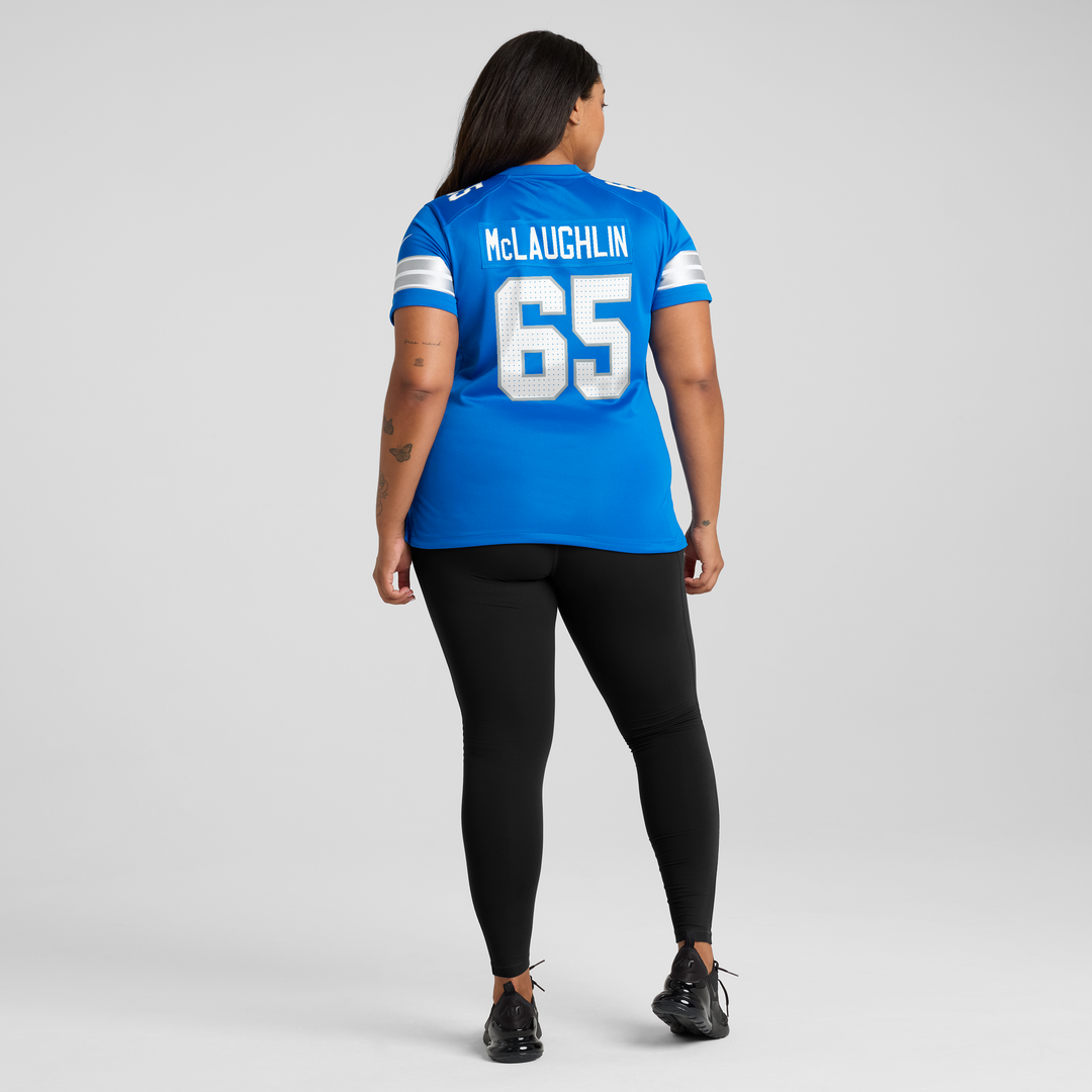 Seth McLaughlin Detroit Lions Women's Team Game Jersey - Blue