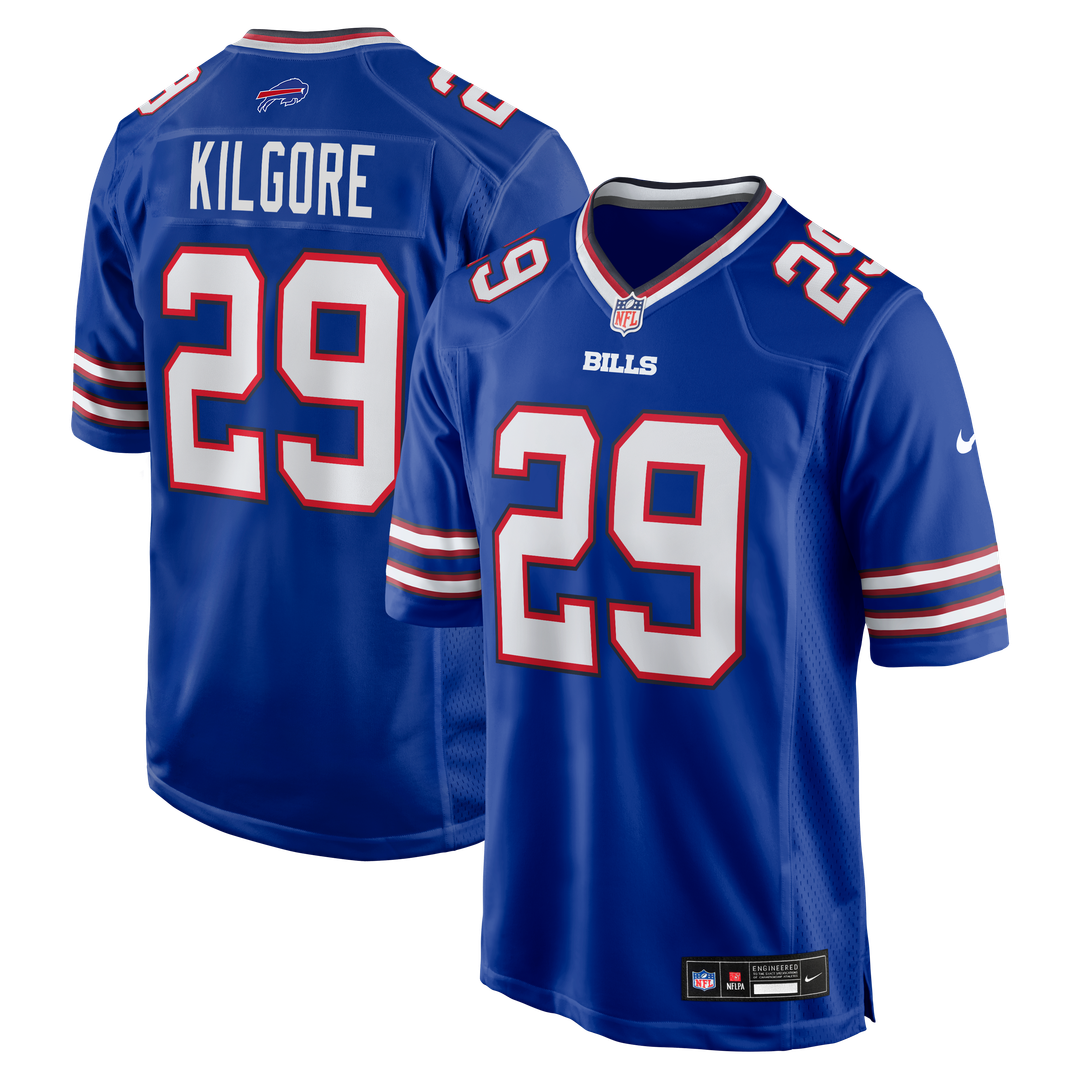 Jalon Kilgore Buffalo Bills Team Game Jersey - Royal