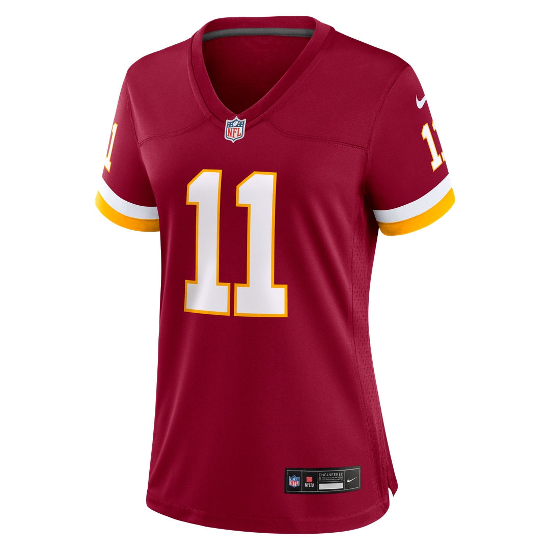 Luke McCaffrey Washington Commanders Women's Game Super Bowl Era Jersey - White