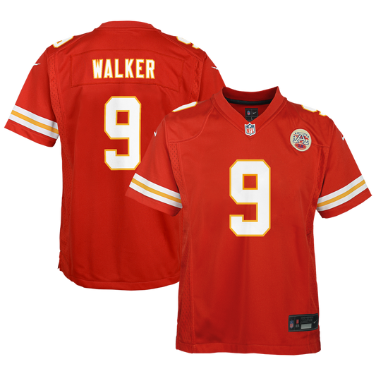 Kenneth Walker III Kansas City Chiefs Youth Game Jersey - Red