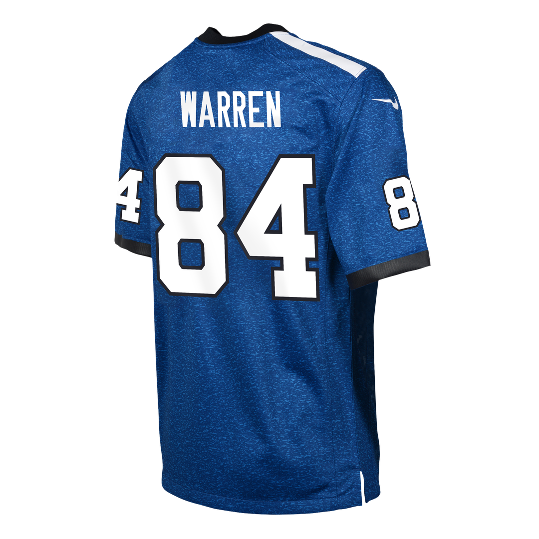 Tyler Warren Indianapolis Colts Youth Alternate 2 Game Jersey - Royal