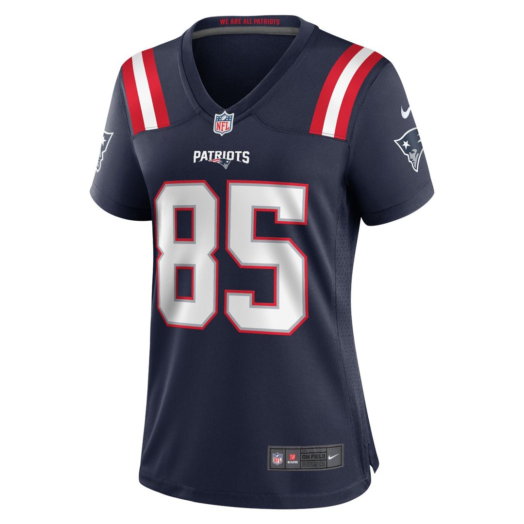 Hunter Henry New England Patriots Women's Team Game Jersey - Red