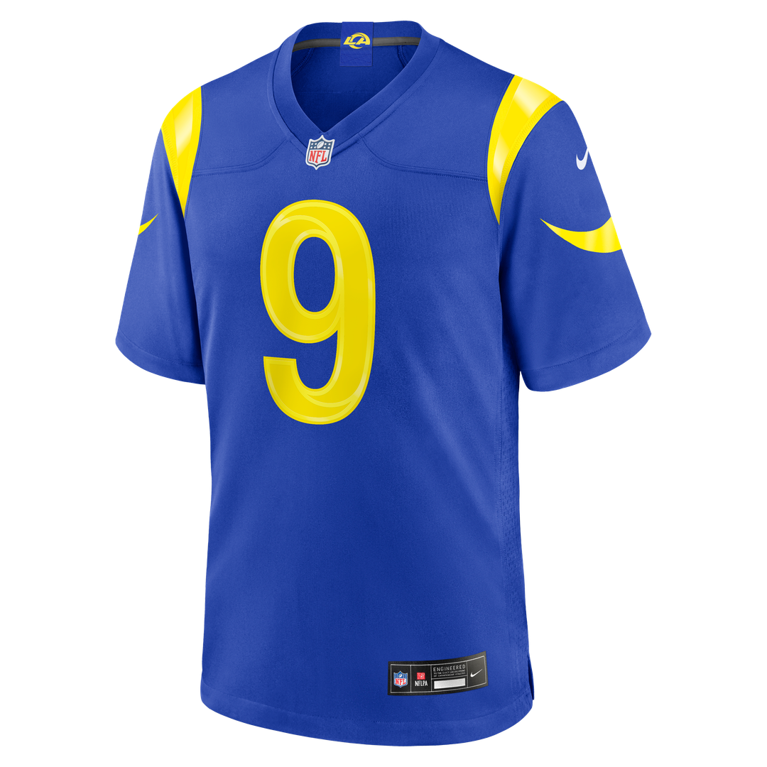 Matthew Stafford Los Angeles Rams Team Game Player Jersey - Royal