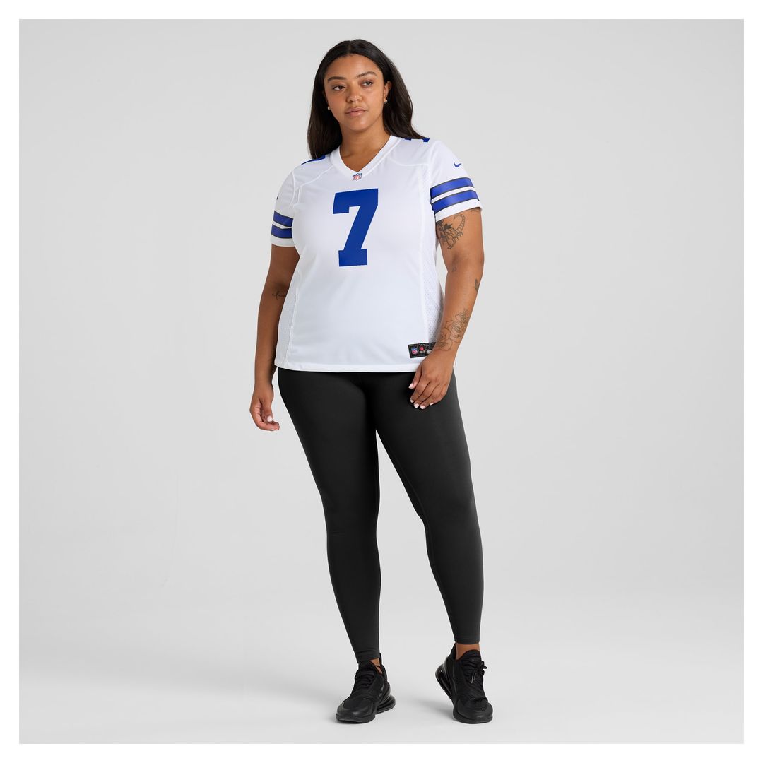 Trevon Diggs Dallas Cowboys Women's Game Jersey - White