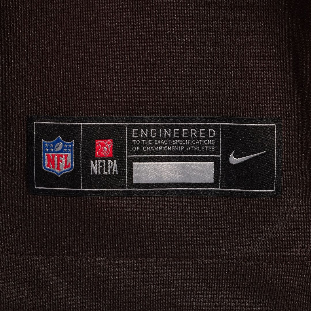 Alex Wright Cleveland Browns Team Game Jersey - Brown